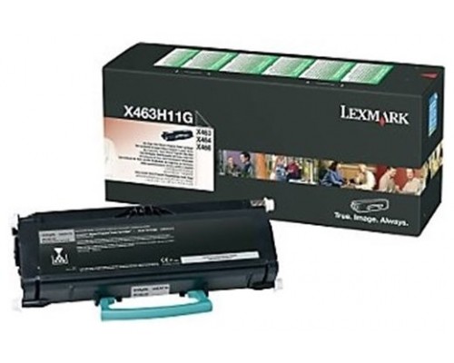 LEXMARK X-463/464/466 Toner alto rendimiento retornable