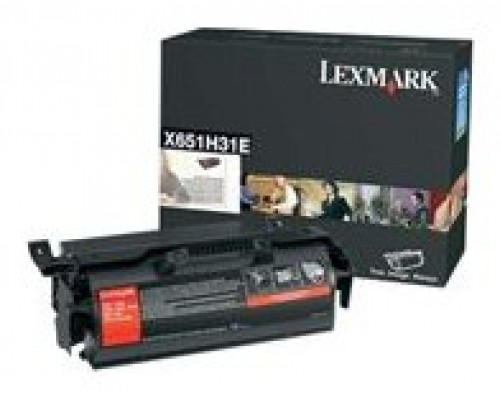 LEXMARK X-651/652/654/656/658 Toner alto rendimiento retornable CORPORATIVO