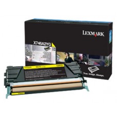 Lexmark X746, X748 Cartucho de toner amarillo