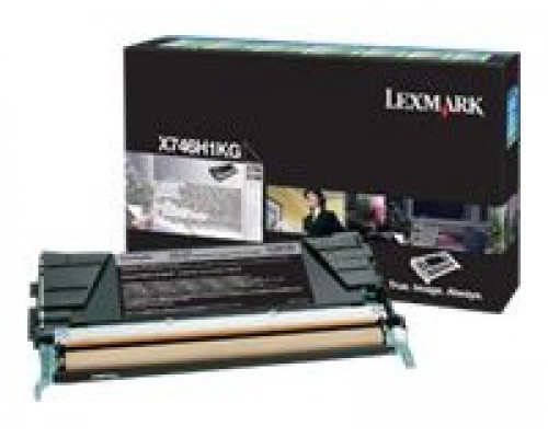 LEXMARK X-746/748 Toner Negro Alto rendimiento Retornable