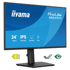 iiyama ProLite XB2491H-B1 pantalla para PC 60,5 cm (23.8") 1920 x 1080 Pixeles Full HD Negro