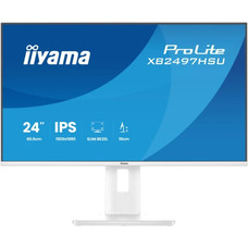 MONITOR IIYAMA PANTALLA PARA PC 60,5 CM (23,8") 1920 X 1080 PIXELES FULL HD LED PANEL IPS COLOR BLANCO AJUSTABLE HDMI DISPLAYPORT USB