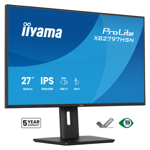 MONITOR IIYAMA, 27", IPS, 4-SIDE SLIM BEZEL 1920X1080 100HZ-MR29 MONITOR IIYAMA, 27", IPS, 4-SIDE SLIM BEZEL 1920X1080 100HZ