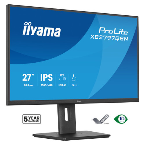 MONITOR IIYAMA, 27", IPS, 4-SIDE SLIM BEZEL 2560X1440 75HZ-MR35 MONITOR IIYAMA, 27", IPS, 4-SIDE SLIM BEZEL 2560X1440 75HZ