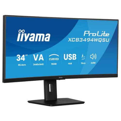 MONITOR IIYAMA 34 PULGADAS,UWQHD,1500R,120HZ,ALTAVOCES,VESA,-MR35 MONITOR IIYAMA 34 PULGADAS,UWQHD,1500R,120HZ,ALTAVOCES,VESA,