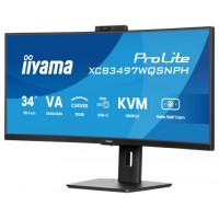 MONITOR IIYAMA VA, 2H 1DP,DOCK, KVM,  95W, 5MP HELLO