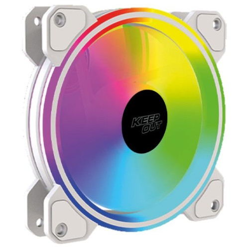 VENTILADOR INTERNO KEEP OUT XFC-120DRW ARGB 120mm 4-DN1 VENTILADOR INTERNO KEEP OUT XFC-120DRW ARGB 120mm 4