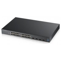 Zyxel XGS2210-28 Gestionado L2 Gigabit Ethernet (10/100/1000) 1U Negro