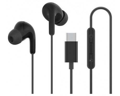 AURICULARES C/MICROFONO XIAOMI EARPHONES TYPE C BLACK