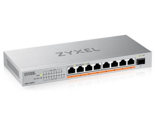 Zyxel XMG-108HP No administrado 2.5G Ethernet (100/1000/2500) Energía sobre Ethernet (PoE)