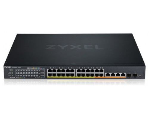 Zyxel XMG1930-30HP Gestionado L3 2.5G Ethernet (100/1000/2500) Energía sobre Ethernet (PoE) 1U Negro