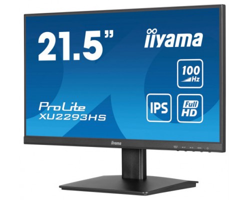 iiyama ProLite XU2293HS-B6 pantalla para PC 54,6 cm (21.5") 1920 x 1080 Pixeles Full HD LED Negro