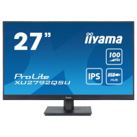MONITOR IIYAA 27" PROLITE XU2792QSU-B6, IPS WQHD, 100HZ, 0,4MS, USB, HDMI, DISPLAYPORT, ALT 2x2W, INCLI