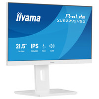 MONITOR IYAMA PROLITE, 21,5 PULAGADS, 54,5 CM, IPS PANEL TECHNOLOGY LED, 1920X1080, 100 HZ, MATE BLANCA-17MR MONITOR IYAMA PROLITE, 21,5 PULAGADS, 54,5 CM, IPS PANEL TECHNOLOGY LED, 1920X1080, 100 HZ, MATE BLANCA