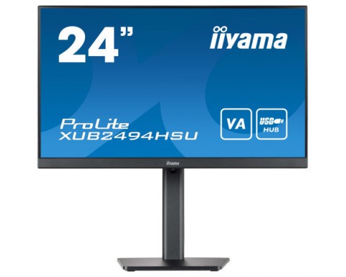iiyama ProLite XUB2494HSU-B2 pantalla para PC 60,5 cm (23.8") 1920 x 1080 Pixeles Full HD LED Negro