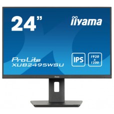 iiyama ProLite XUB2495WSU-B7 pantalla para PC 61 cm (24") 1920 x 1200 Pixeles 4K Ultra HD LED Negro