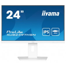 iiyama ProLite XUB2497HSN-W2 pantalla para PC 60,5 cm (23.8") 1920 x 1080 Pixeles Full HD LED Blanco