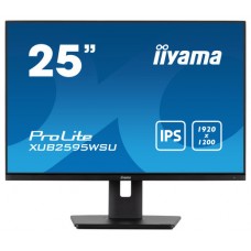 iiyama ProLite XUB2595WSU-B5 pantalla para PC 63,5 cm (25") 1920 x 1200 Pixeles WUXGA LED Negro