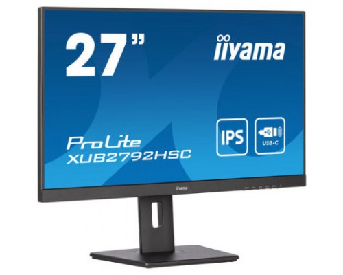 iiyama ProLite XUB2792HSC-B5 LED display 68,6 cm (27") 1920 x 1080 Pixeles Full HD Negro