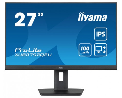 iiyama ProLite pantalla para PC 68,6 cm (27") 2560 x 1440 Pixeles Full HD LED Negro