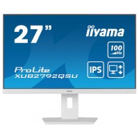 iiyama ProLite XUB2792QSU-W6 pantalla para PC 68,6 cm (27") 2560 x 1440 Pixeles Wide Quad HD LED Blanco