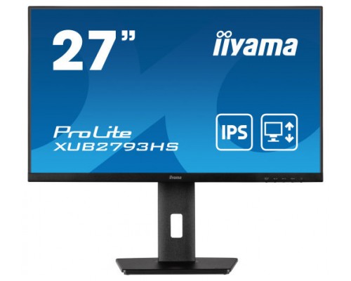 iiyama ProLite XUB2793HS-B7 pantalla para PC 68,6 cm (27") 1920 x 1080 Pixeles Full HD LED Negro