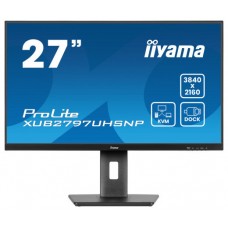 iiyama ProLite XUB2797UHSNP-B1 pantalla para PC 68,6 cm (27") 3840 x 2160 Pixeles 4K Ultra HD LED Negro