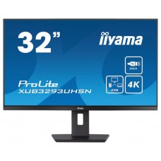 iiyama ProLite XUB3293UHSN-B5 pantalla para PC 80 cm (31.5") 3840 x 2160 Pixeles 4K Ultra HD LCD Negro (Espera 4 dias)