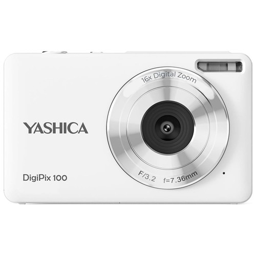 YASHICA DIGIPIX 100 WHITE / C&Aacute;MARA COMPACTA