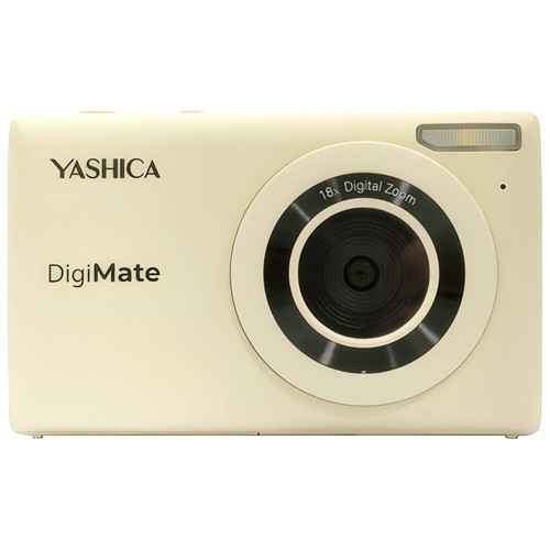 YASHICA DIGIMATE 100 WHITE / C&Aacute;MARA COMPACTA
