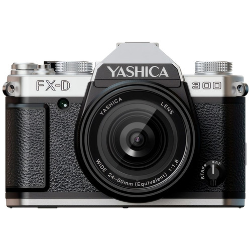 YASHICA FX-D 300 SILVER / C&Aacute;MARA DE SIMULACI&Oacute;N DE PEL&Iacute;CULA DIGITAL