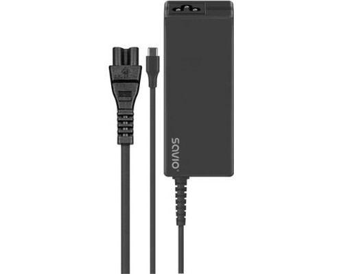ADAPTADOR CORRIENTE SAVIO USB-C 65W ZA-01