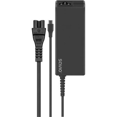 ADAPTADOR CORRIENTE SAVIO USB-C 65W ZA-01