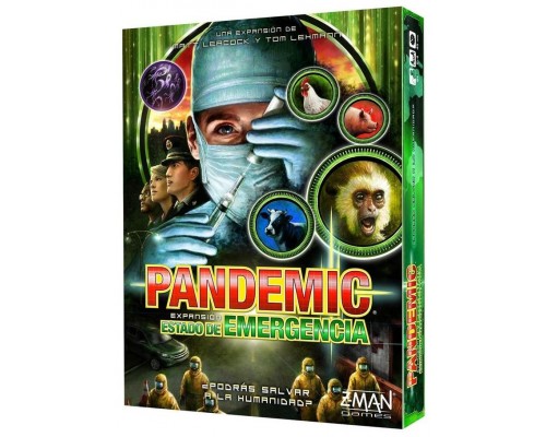 Juego mesa pandemic estado emergencia edad