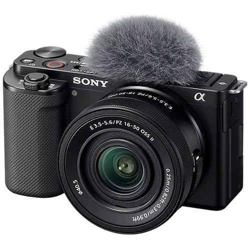 SONY ZV-E10 + 16-50MM NEGRO / C&Aacute;MARA VLOGGING + OBJETIVO ZOOM 16-50MM F3.5-5.6