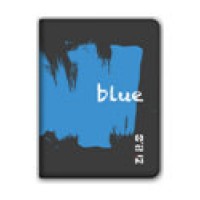 Ziron ZX008 funda para tablet 20,3 cm (8") Folio Negro, Azul