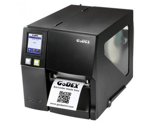 GODEX Impresora de Etiquetas ZX1200i T.T. y TD. 203 ppp. Ancho de impresión 104 mm, papel hasta 118m